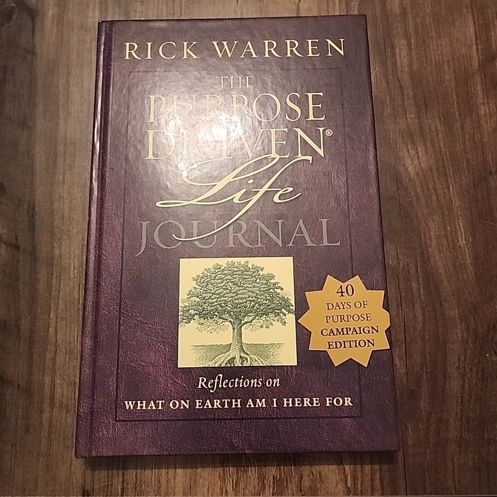 The Purpose Driven Life‎ Journal Hardcover Brand New by Rick Warren Christian